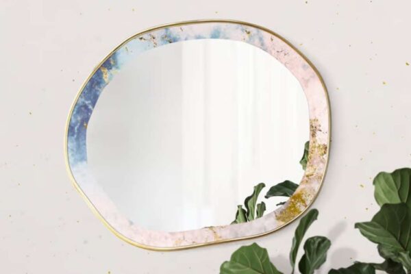 miroir d entrée design